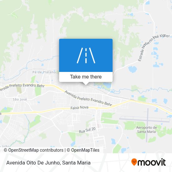 Avenida Oito De Junho map