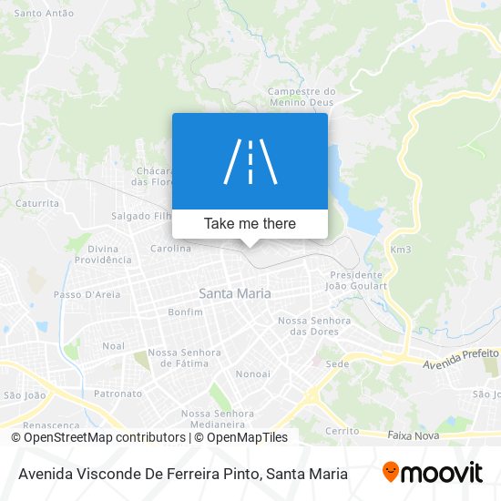 Avenida Visconde De Ferreira Pinto map