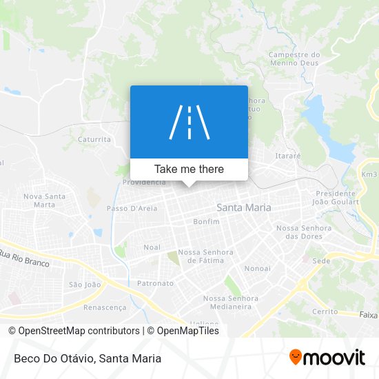 Beco Do Otávio map