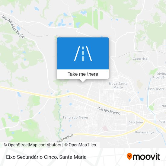 Eixo Secundário Cinco map