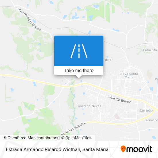 Estrada Armando Ricardo Wiethan map