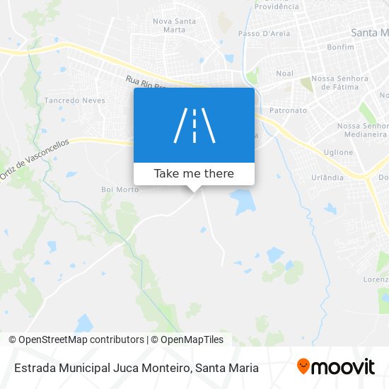 Estrada Municipal Juca Monteiro map