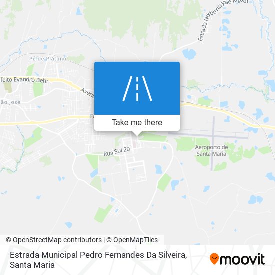 Estrada Municipal Pedro Fernandes Da Silveira map