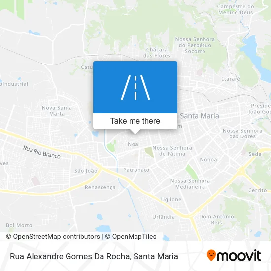 Rua Alexandre Gomes Da Rocha map