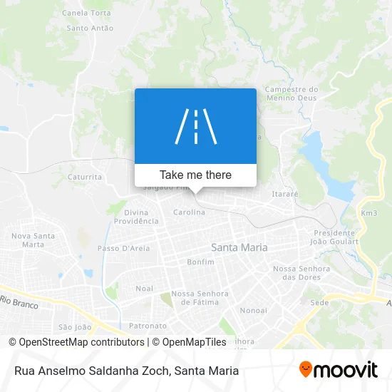 Rua Anselmo Saldanha Zoch map