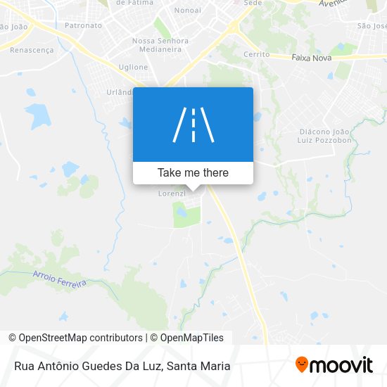 Rua Antônio Guedes Da Luz map