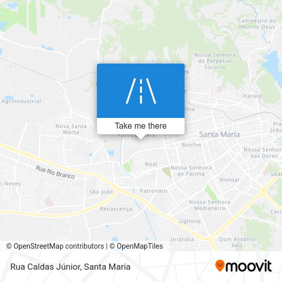 Rua Caldas Júnior map
