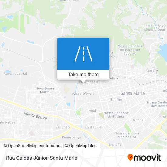 Rua Caldas Júnior map