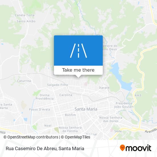 Rua Casemiro De Abreu map