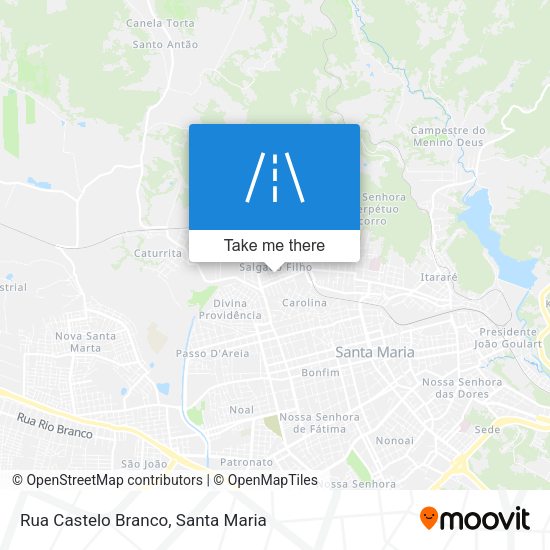 Rua Castelo Branco map