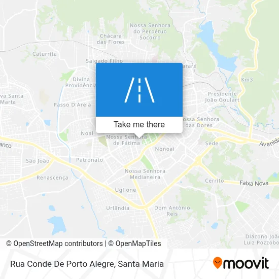 Rua Conde De Porto Alegre map