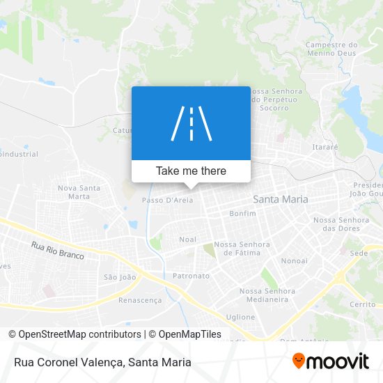 Rua Coronel Valença map