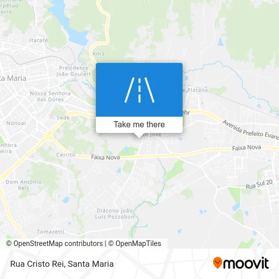 Rua Cristo Rei map