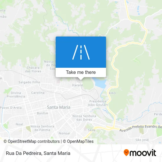 Rua Da Pedreira map