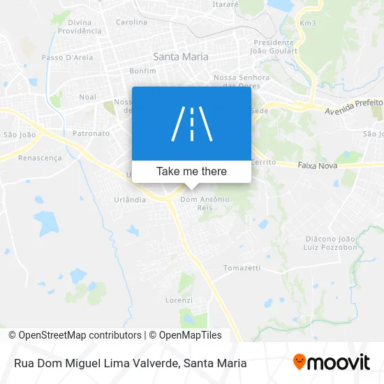 Rua Dom Miguel Lima Valverde map
