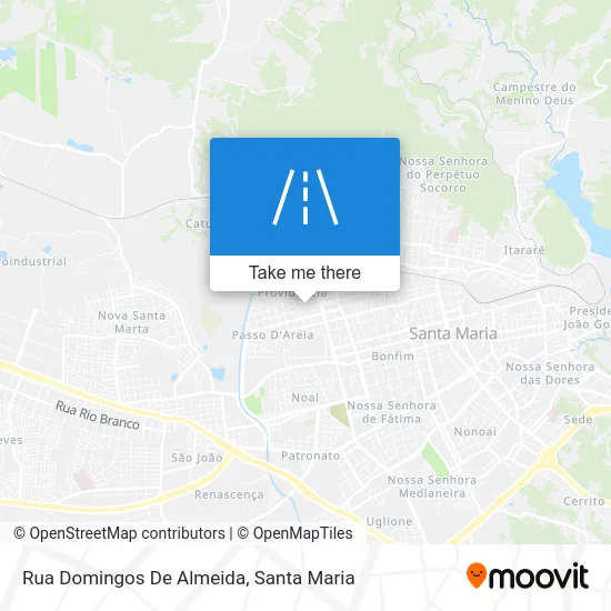 Rua Domingos De Almeida map