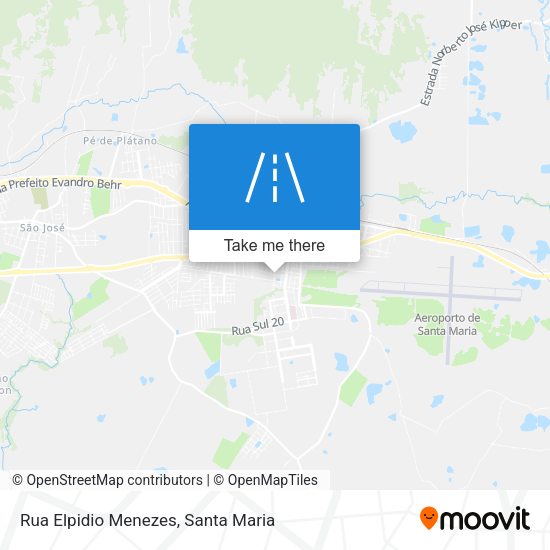 Rua Elpidio Menezes map