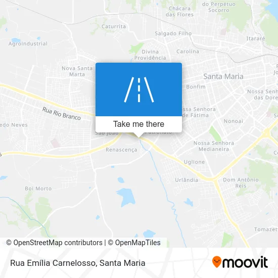 Rua Emília Carnelosso map