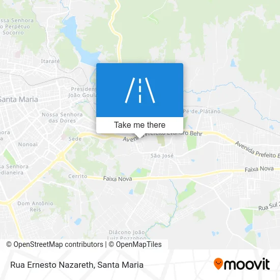 Rua Ernesto Nazareth map