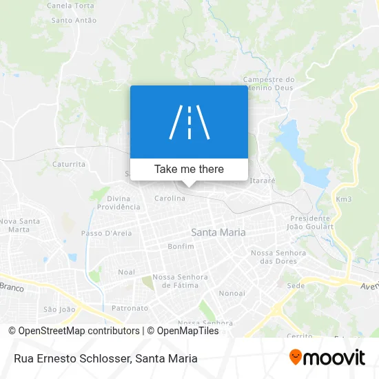 Rua Ernesto Schlosser map