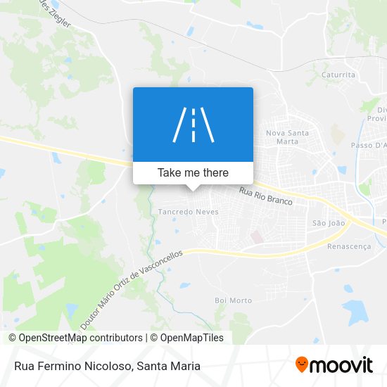 Rua Fermino Nicoloso map