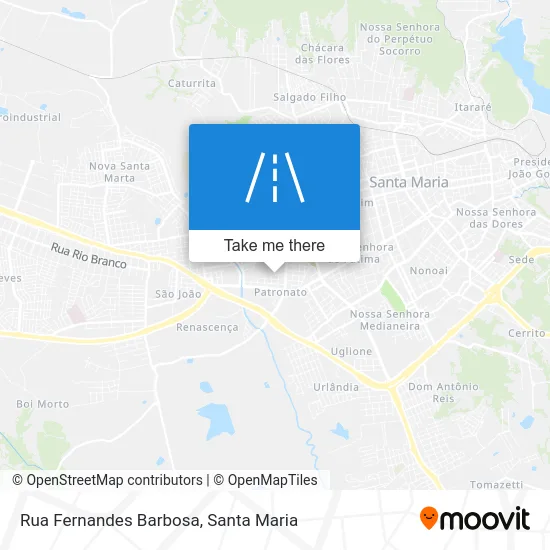 Rua Fernandes Barbosa map