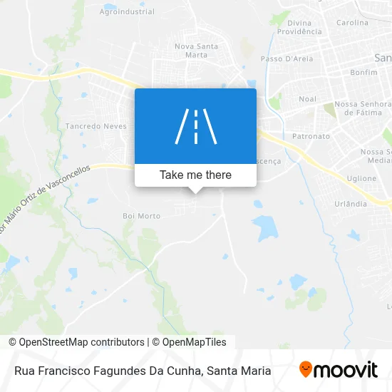 Rua Francisco Fagundes Da Cunha map