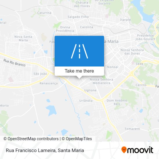 Rua Francisco Lameira map