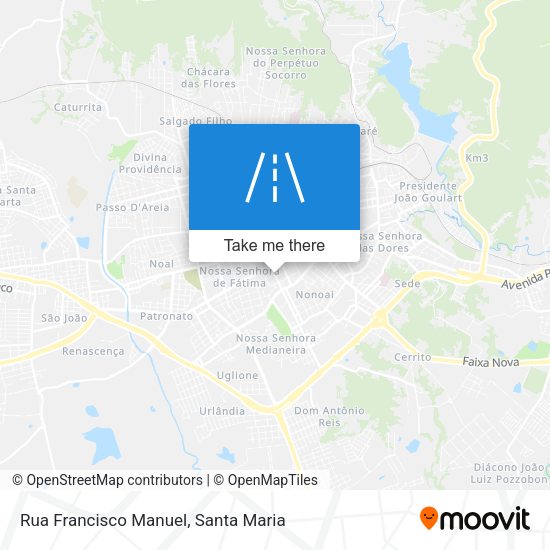 Rua Francisco Manuel map