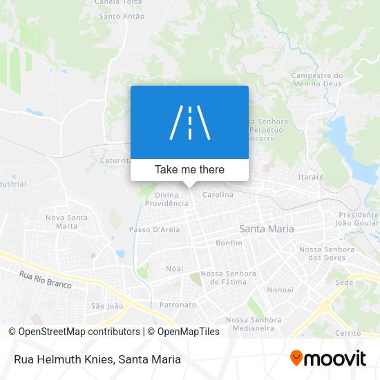 Rua Helmuth Knies map