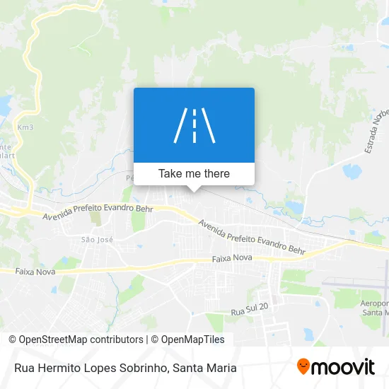 Rua Hermito Lopes Sobrinho map