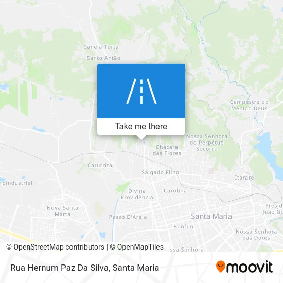Rua Hernum Paz Da Silva map