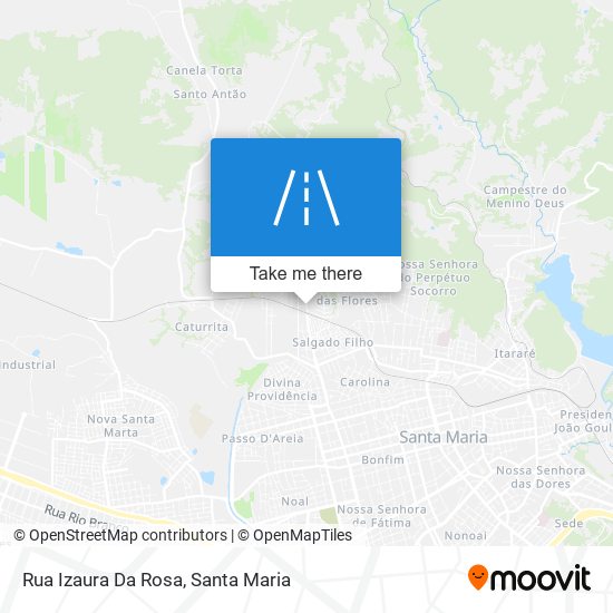 Rua Izaura Da Rosa map