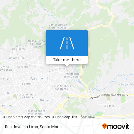 Rua Jovelino Lima map