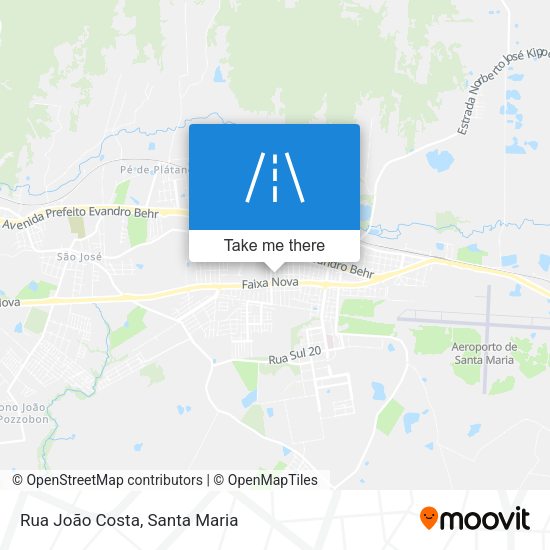 Rua João Costa map