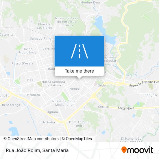 Rua João Rolim map
