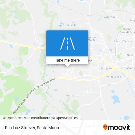 Rua Luiz Stoever map