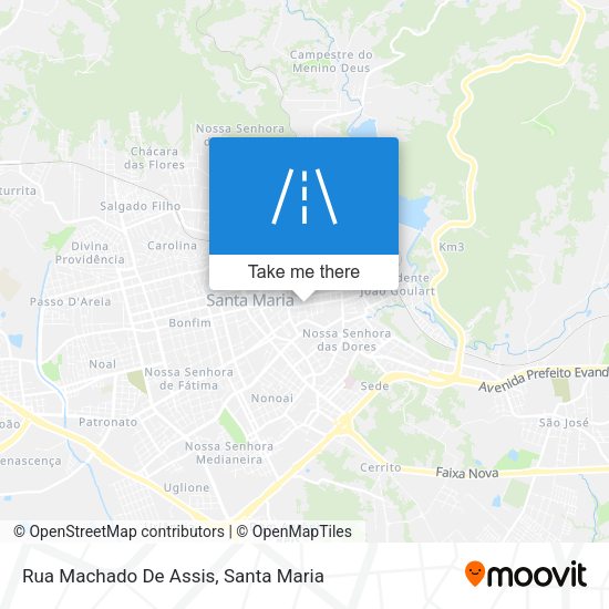 Rua Machado De Assis map