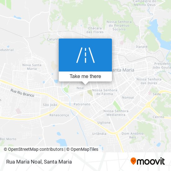 Rua Maria Noal map