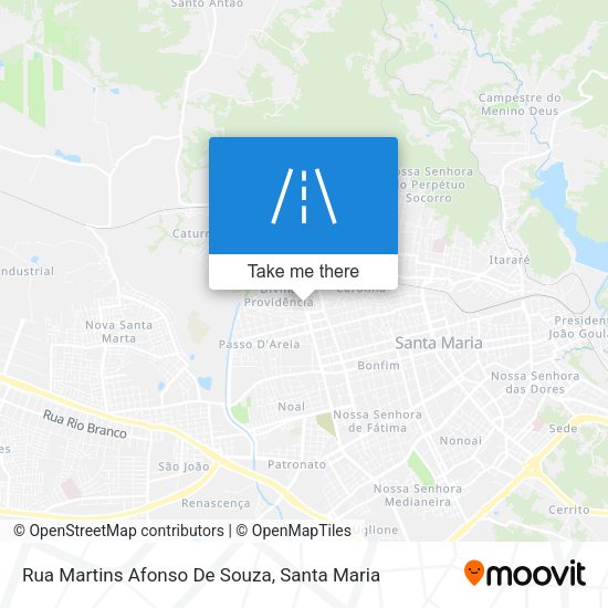Rua Martins Afonso De Souza map
