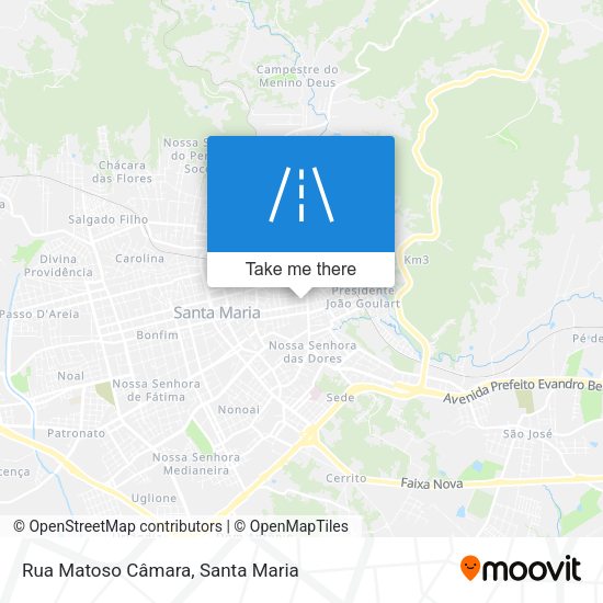 Rua Matoso Câmara map