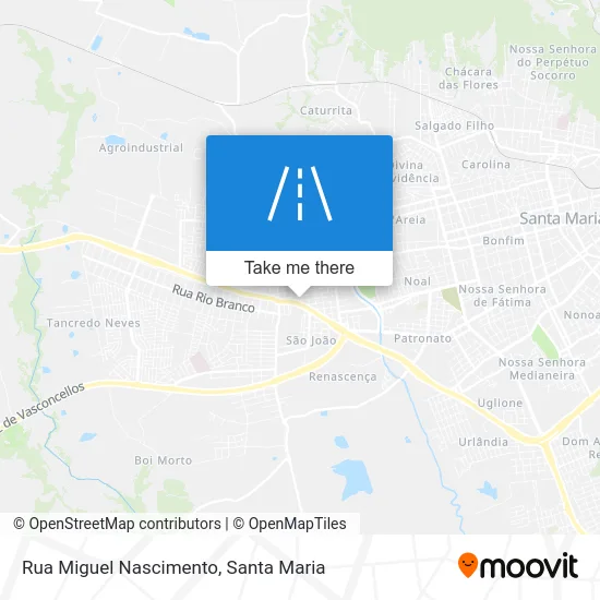 Rua Miguel Nascimento map