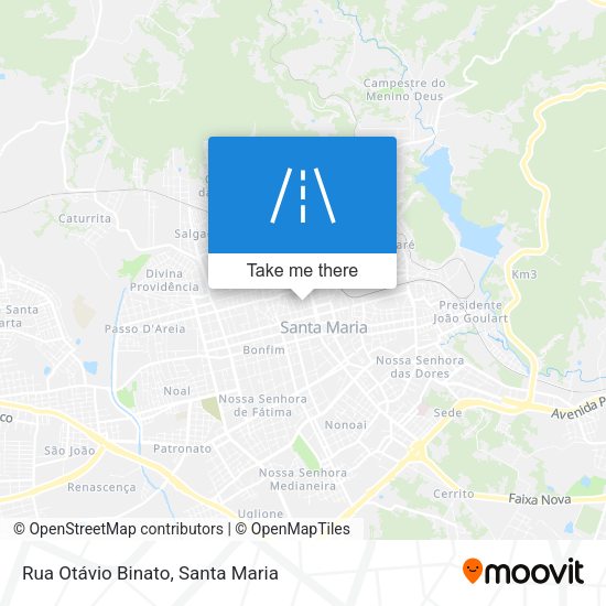 Rua Otávio Binato map
