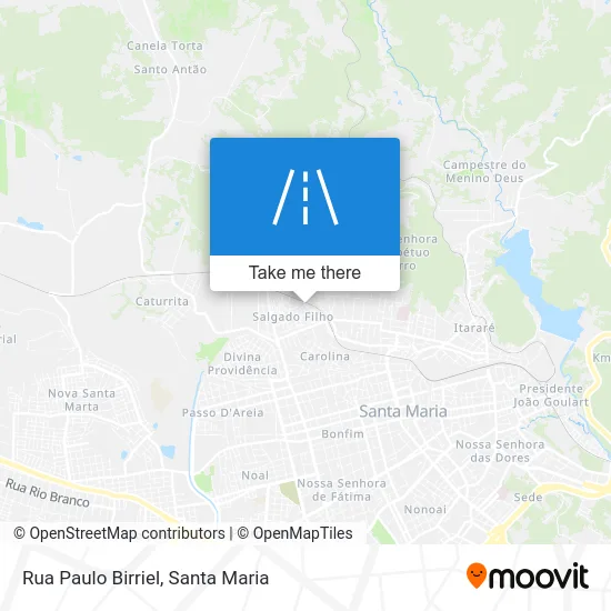 Rua Paulo Birriel map