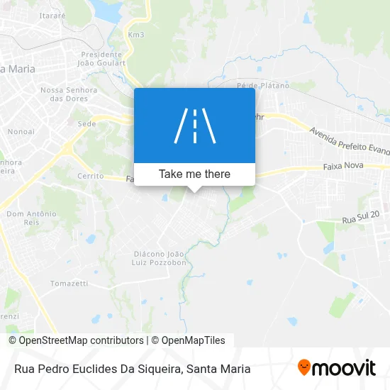 Rua Pedro Euclides Da Siqueira map