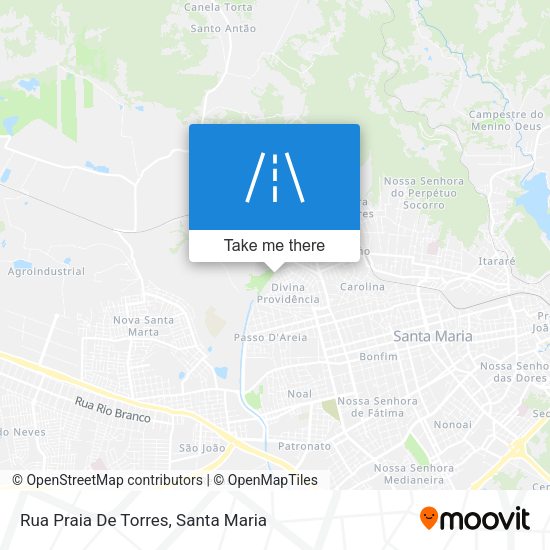 Rua Praia De Torres map