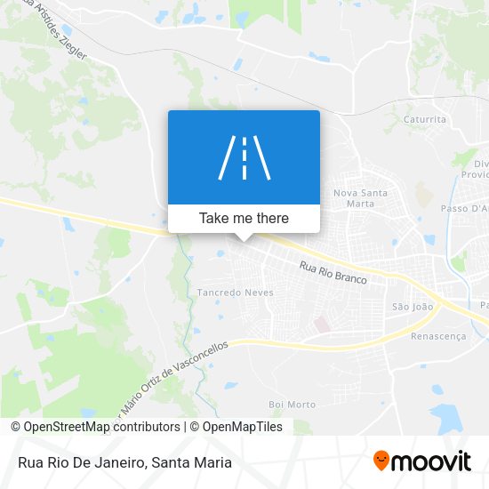 Rua Rio De Janeiro map