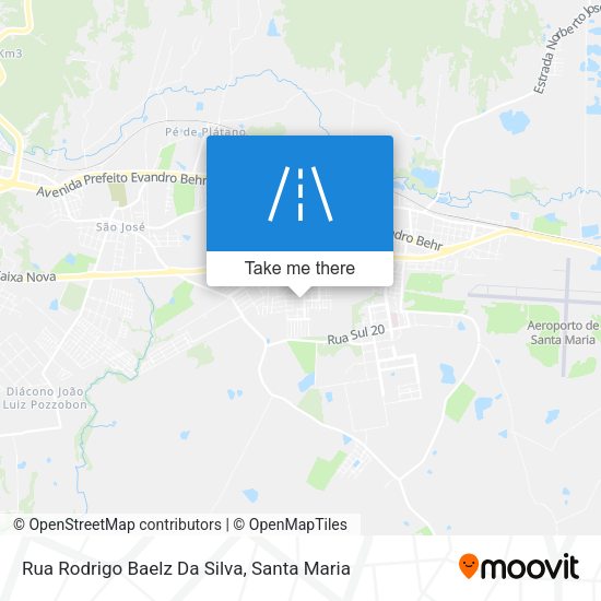 Rua Rodrigo Baelz Da Silva map