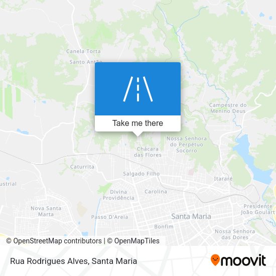 Rua Rodrigues Alves map