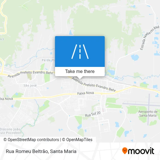 Rua Romeu Beltrão map